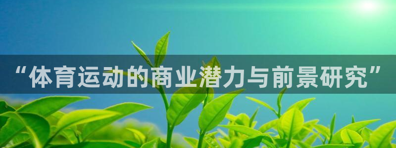 火凤体育免费直播nba：“体育运动的商业潜力与前景研究”